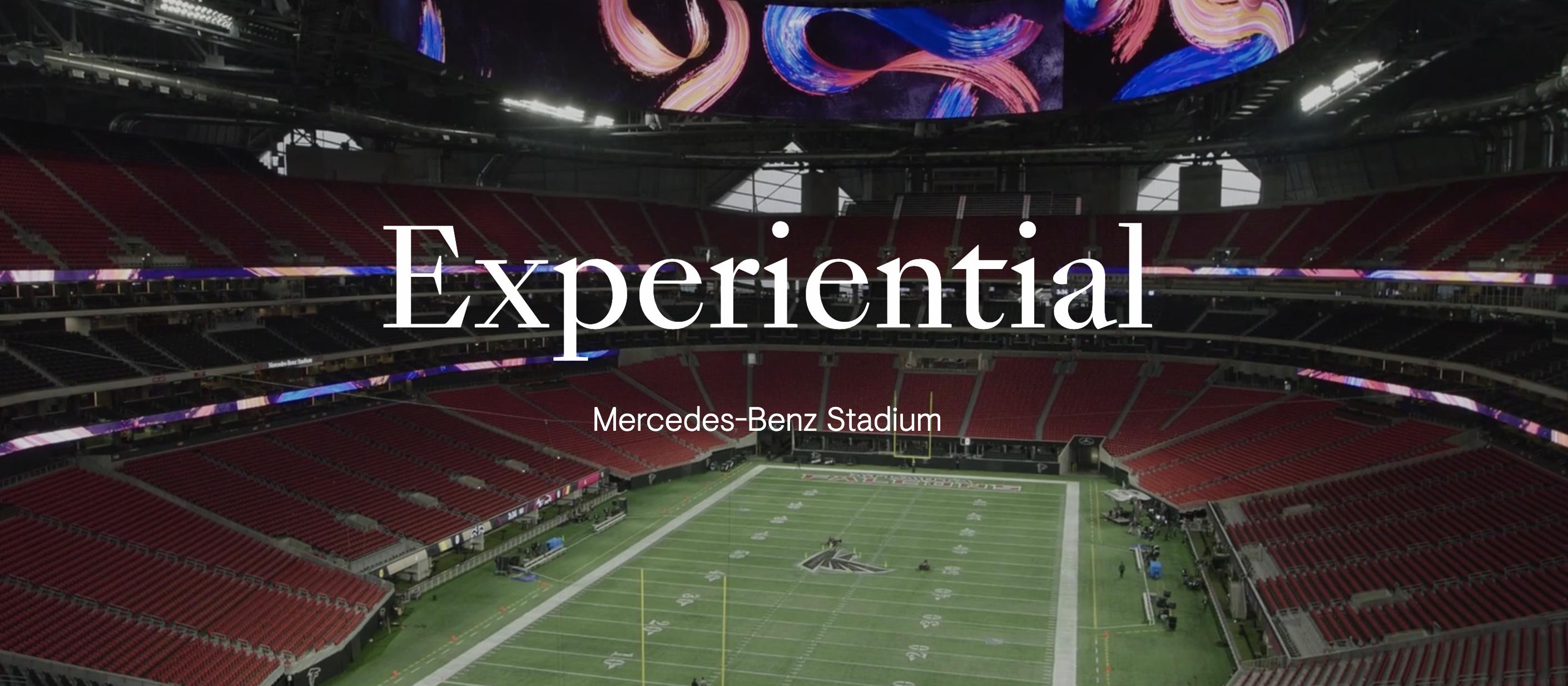 Mercedes-Benz Stadium Experiential